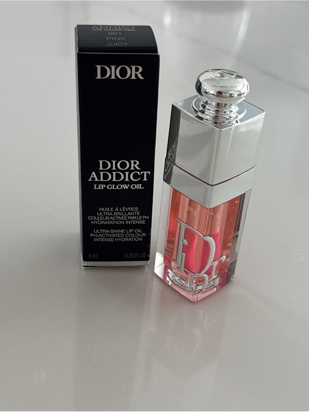 Dior Addict Lip Glow Oil Lipgloss - 001 Pink Juicy (Pink)
